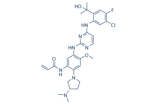 Sunvozertinib (DZD9008)化学構造
