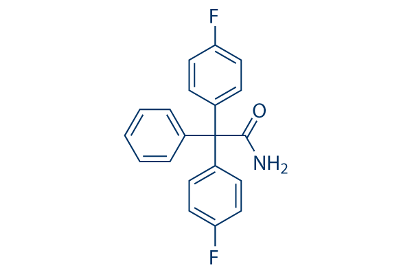 Senicapoc (ICA-17043)化学構造
