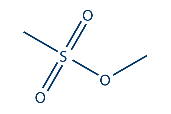 Methyl methanesulfonate化学構造