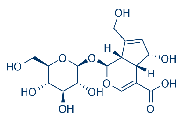 Deacetylasperulosidic acid化学構造