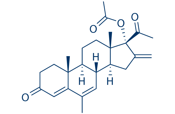 Melengestrol Acetate化学構造