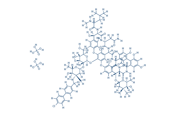 Oritavancin Diphosphate化学構造