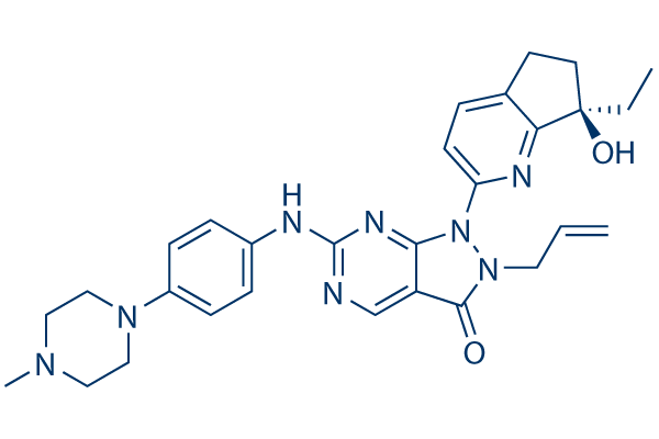 Azenosertib (Zn-C3)化学構造