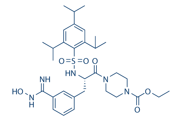 Upamostat (WX-671)化学構造