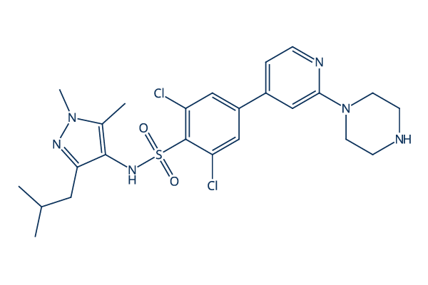 Zelenirstat (PCLX-001)化学構造