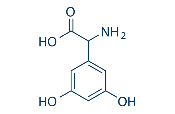 (R,S)-3,5-DHPG Hydrochloride化学構造