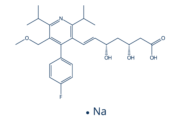 Cerivastatin sodium化学構造