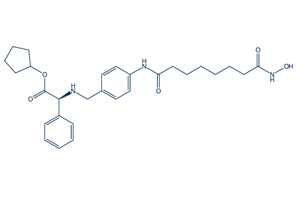 Tefinostat(CHR-2845)化学構造