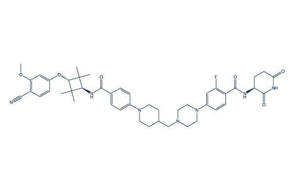 ARV-766化学構造