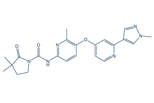 Pimicotinib化学構造