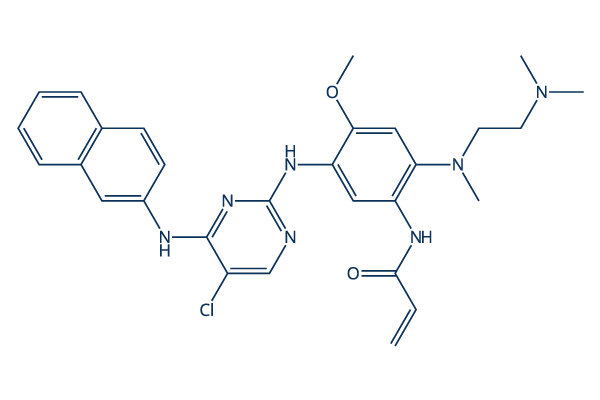 limertinib化学構造