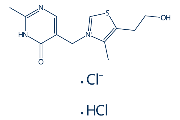 Oxythiamine chloride hydrochloride化学構造