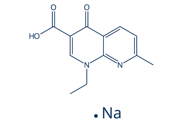 Nalidixic acid sodium salt化学構造