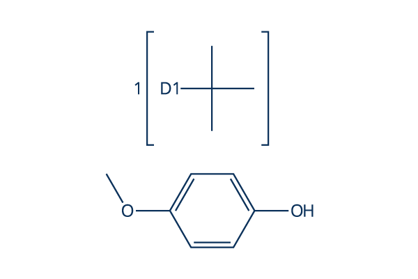 Butylhydroxyanisole化学構造