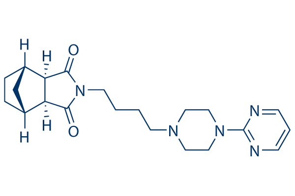 Tandospirone化学構造