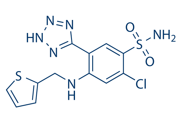Azosemide化学構造