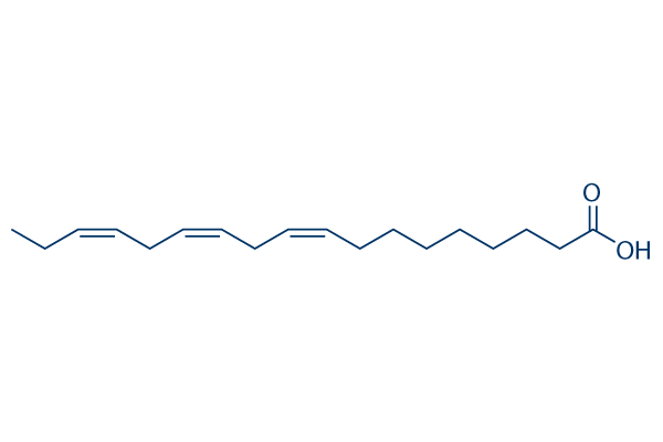 α-Linolenic acid化学構造