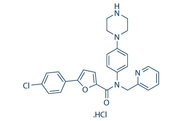 MK2-IN-1 hydrochloride化学構造