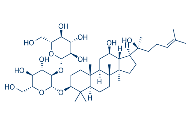 Ginsenoside Rg3化学構造