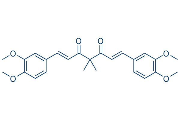 Tetramethylcurcumin化学構造