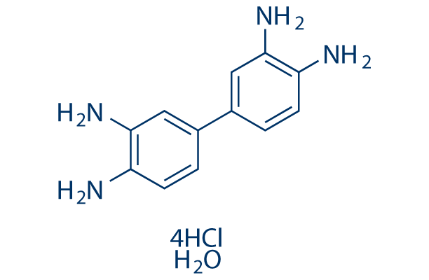 3,3'-Diaminobenzidine tetrahydrochloride化学構造