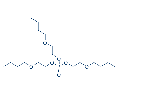 Tris(2-butoxyethyl) phosphate化学構造