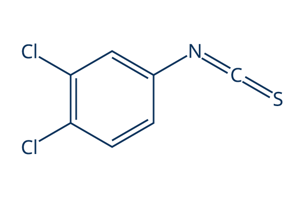 3,4-Dichlorophenyl isothiocyanate化学構造