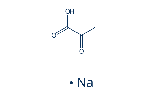 Sodium Pyruvate化学構造