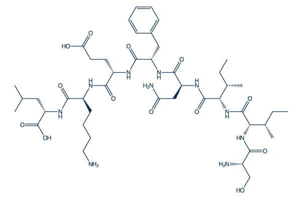 Ovalbumin (257-264)化学構造