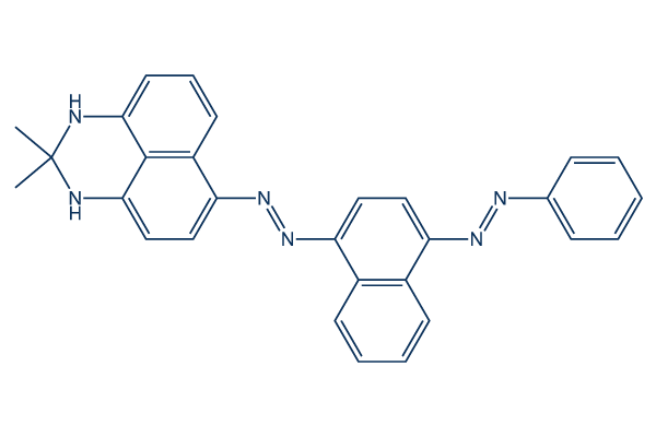 Sudan Black B化学構造