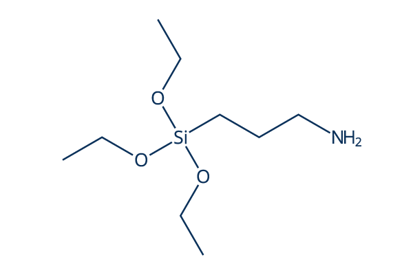 3-Aminopropyltriethoxysilane化学構造