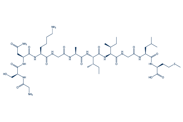 β-Amyloid (25-35)化学構造