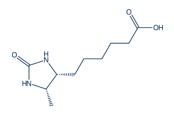 D-Desthiobiotin化学構造