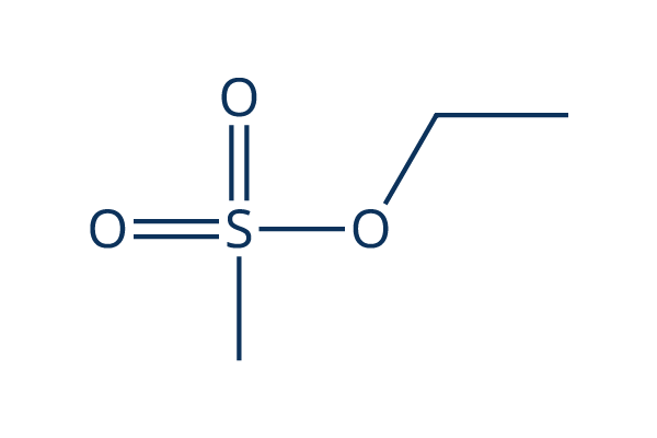 Ethyl methanesulfonate化学構造