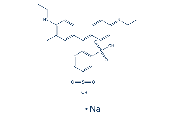 Xylene Cyanol FF化学構造
