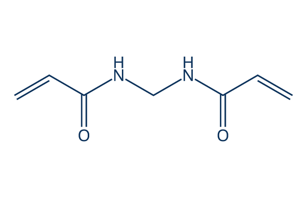 N,N'-Methylenebisacrylamide化学構造