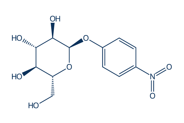 4-Nitrophenyl alpha-D-glucopyranoside化学構造
