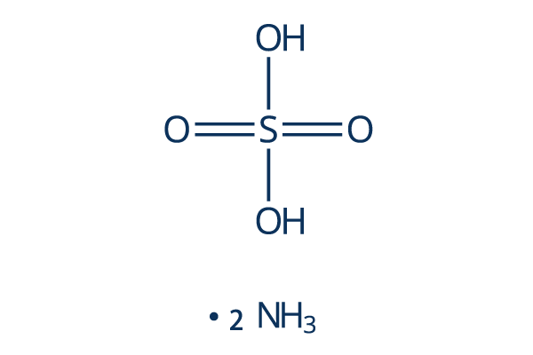 Ammonium sulfate化学構造