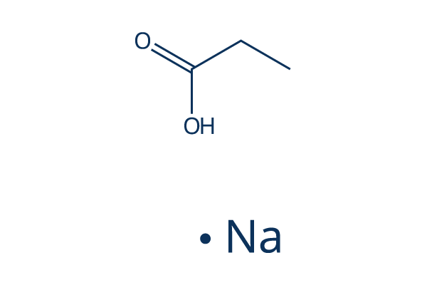 Sodium propionate化学構造