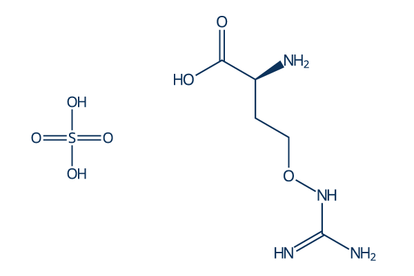 L-Canavanine sulfate化学構造