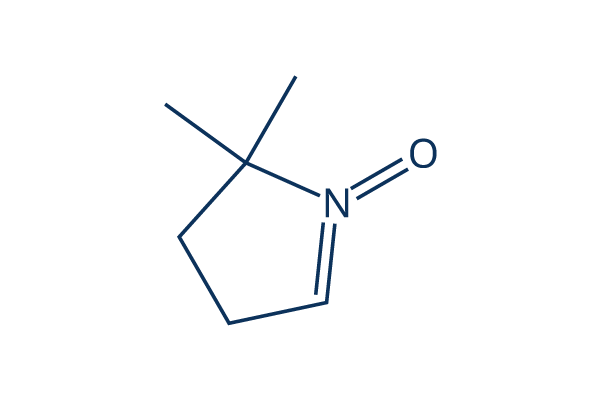 5,5-Dimethyl-1-pyrroline N-oxide化学構造