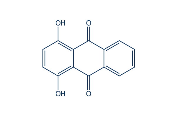 Quinizarin化学構造