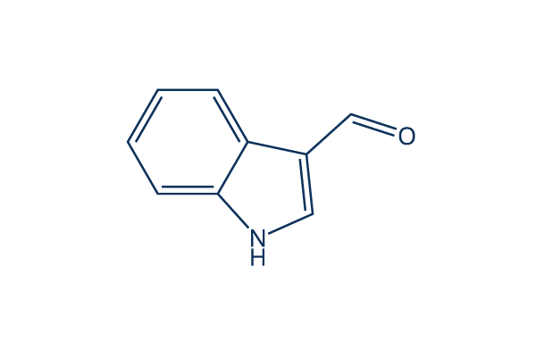Indole-3-carboxaldehyde化学構造