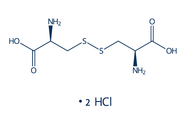 L-Cystine (dihydrochloride)化学構造