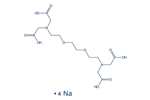 EGTA tetrasodium化学構造