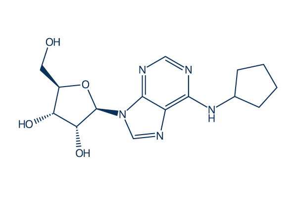 N6-Cyclopentyladenosine化学構造