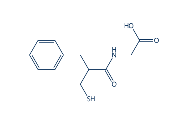DL-Thiorphan化学構造