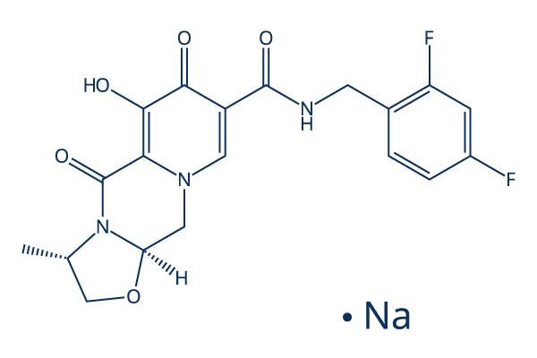 Cabotegravir Sodium化学構造