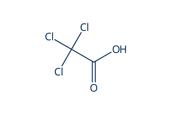 Trichloroacetic acid化学構造