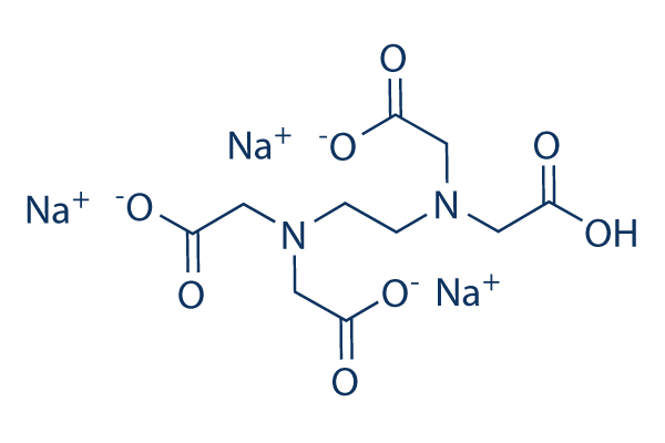 Edetate Trisodium化学構造